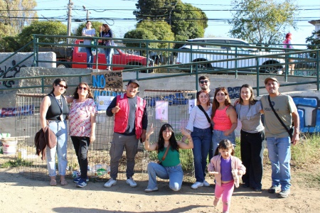 UPLA, municipio y vecinos se unen por la gestión sustentable deresiduos en el primer sector de Playa Ancha.