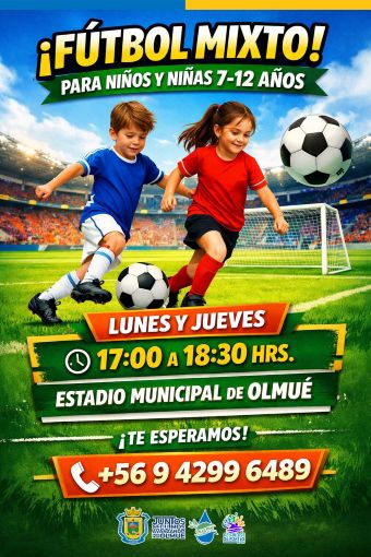 En Olmué, Comienzan los Talleres Deportivos 2026.