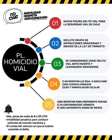 Homicidio vial: un proyecto urgente que ya llegó al Congreso.