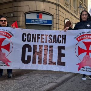 CONFETSACH se suma a movilización nacional de funcionarios dela salud.