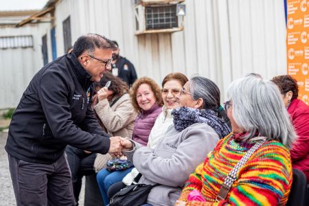 Mujeres de Concón accedieron a mamografías en operativo preventivo.
