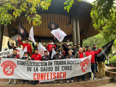 CONFETSACH rechaza el traspaso de 136 cupos de honorarios acontrata y pide transparencia en el traspaso de personal a contrata.