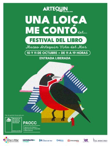 Arte, libros, naturaleza y cuentos lleganal Museo Artequin Viña del Mar en el 2doFestival del Libro “Una loica me contó”